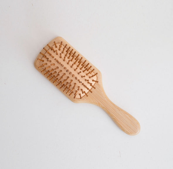 Ecomokita Cepillo de Cabello Cuadrado de Bambú