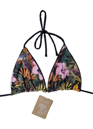 Douce Vania Swimwear África Bikini Top Reversible de Polyester Reciclado