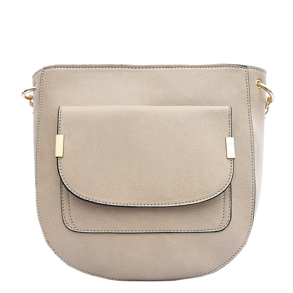 Melie Bianco JOVIE Medium Front Pocket Shoulder Bag